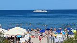 Am Strand von Misdroy